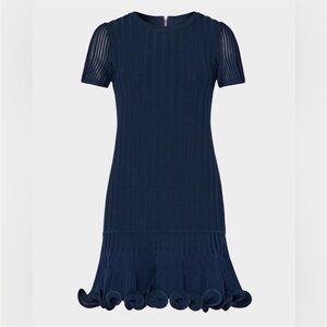 Milly Short Sleeve Rib Dress